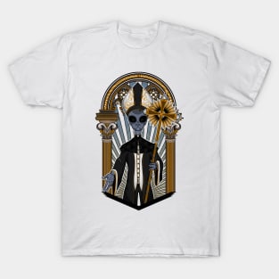 The alien Pope - Color version T-Shirt